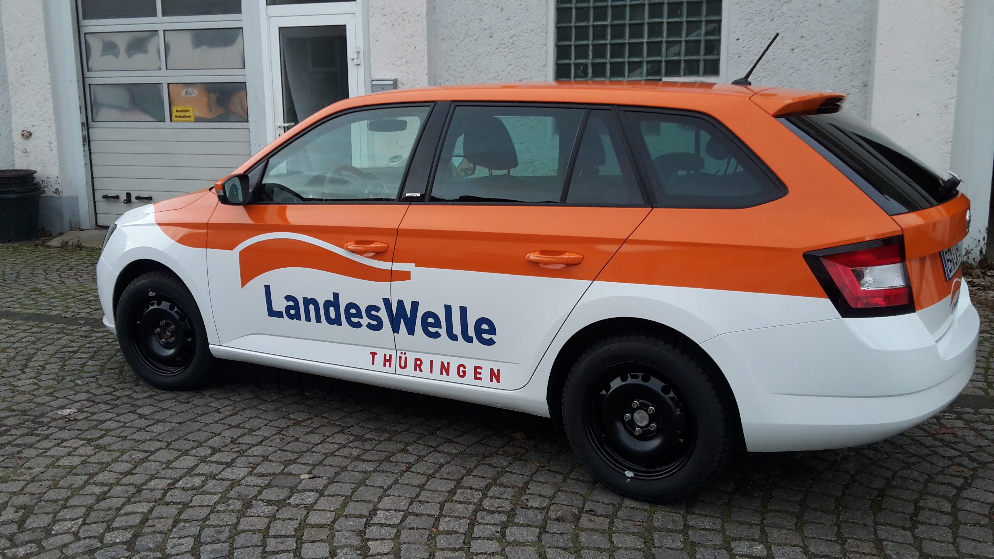 Fahrzeugbeschriftung Landeswelle