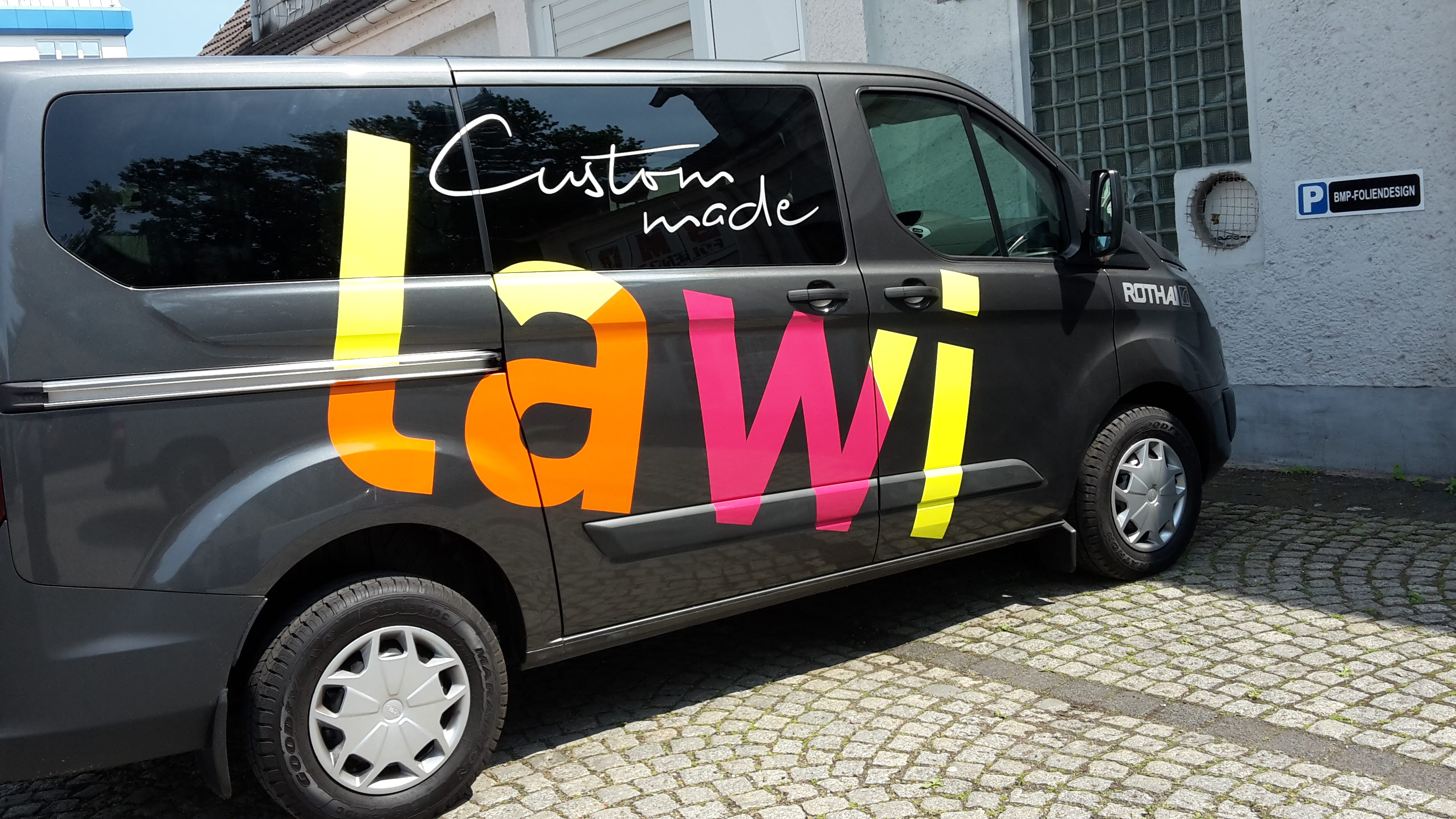 Fahrzeugbeschriftung lawi sportswear