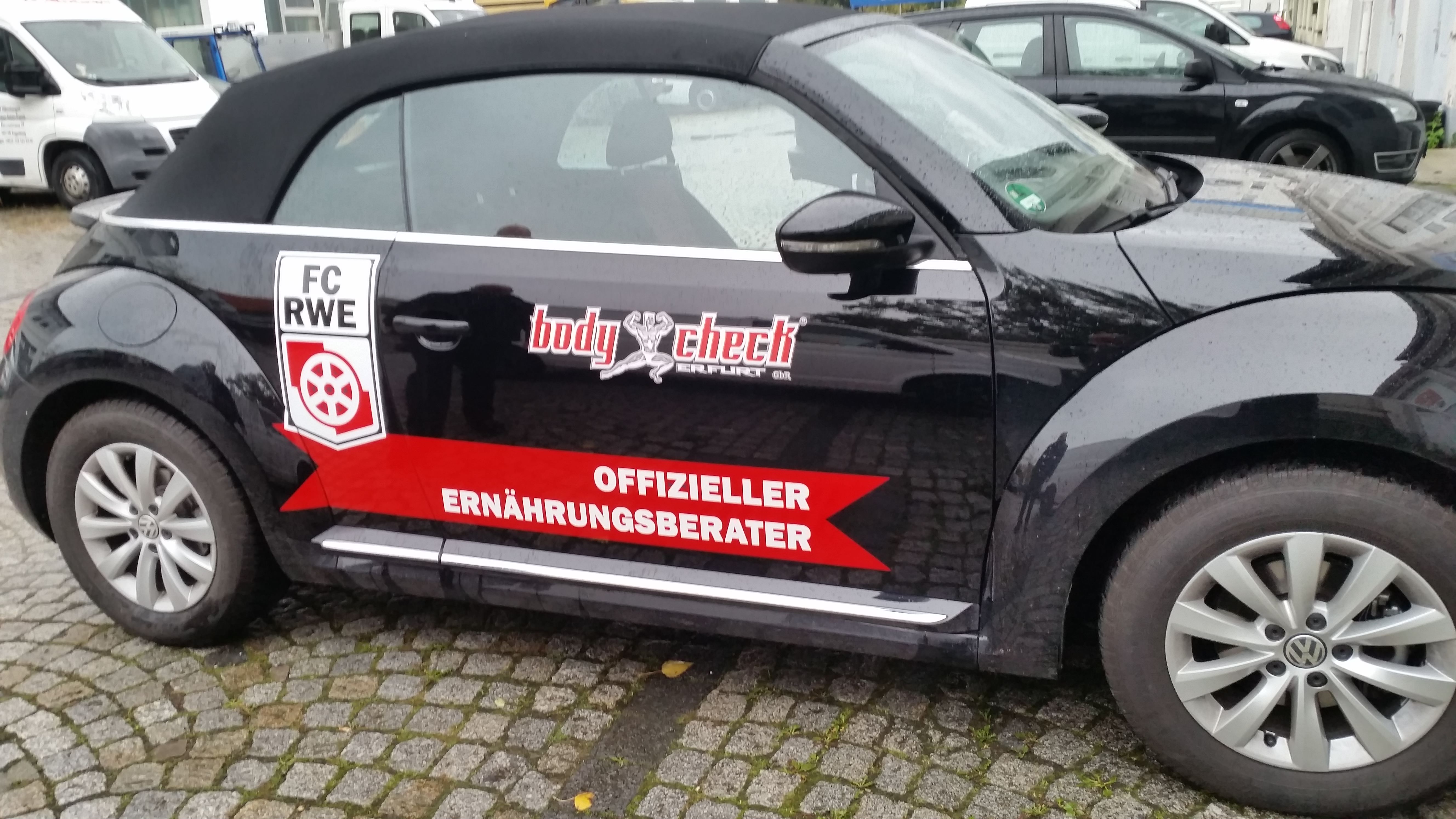 Fahrzeugbeschriftung BodyCheck Erfurt