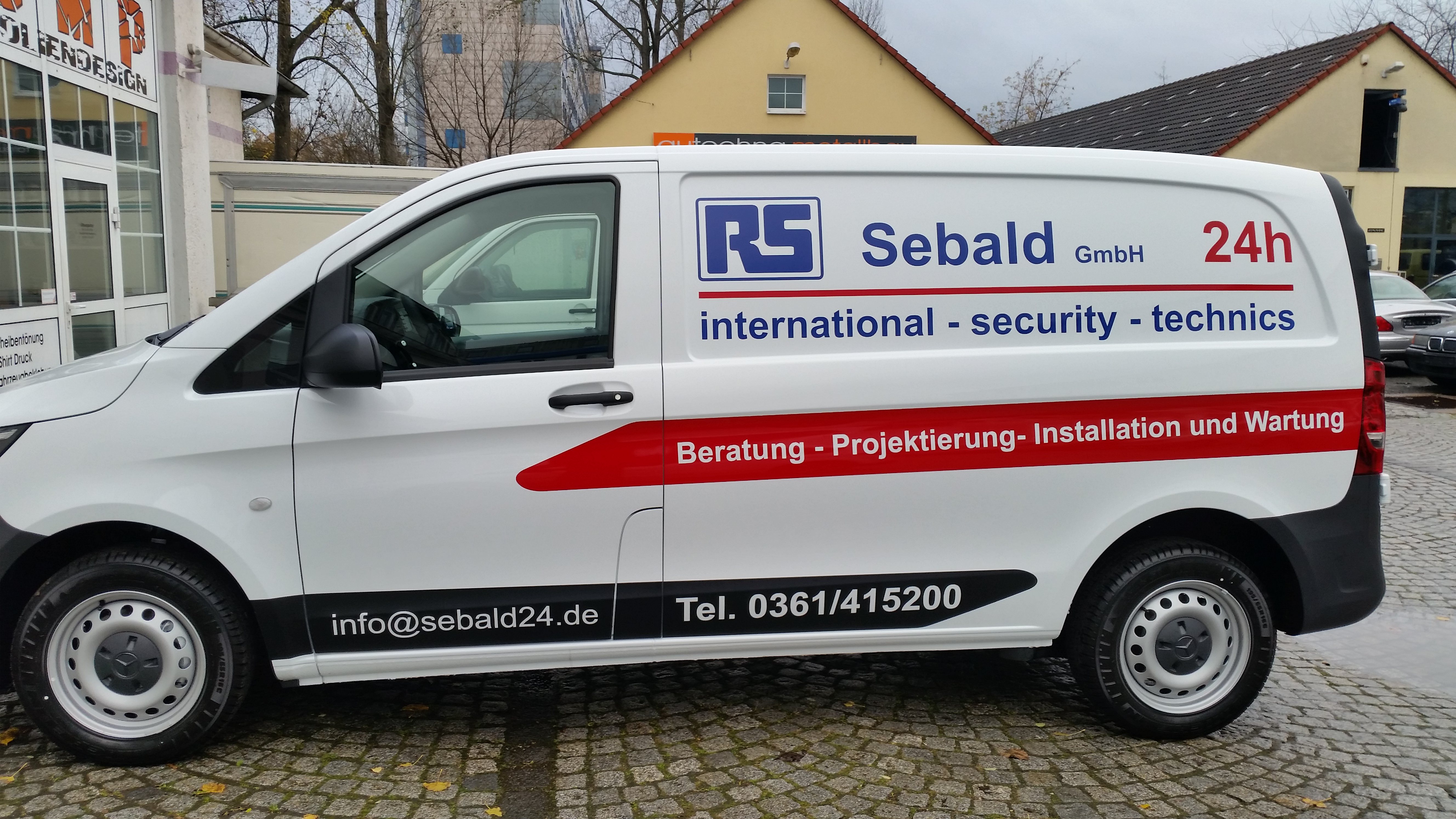 Fahrzeugbeschriftung Sebald