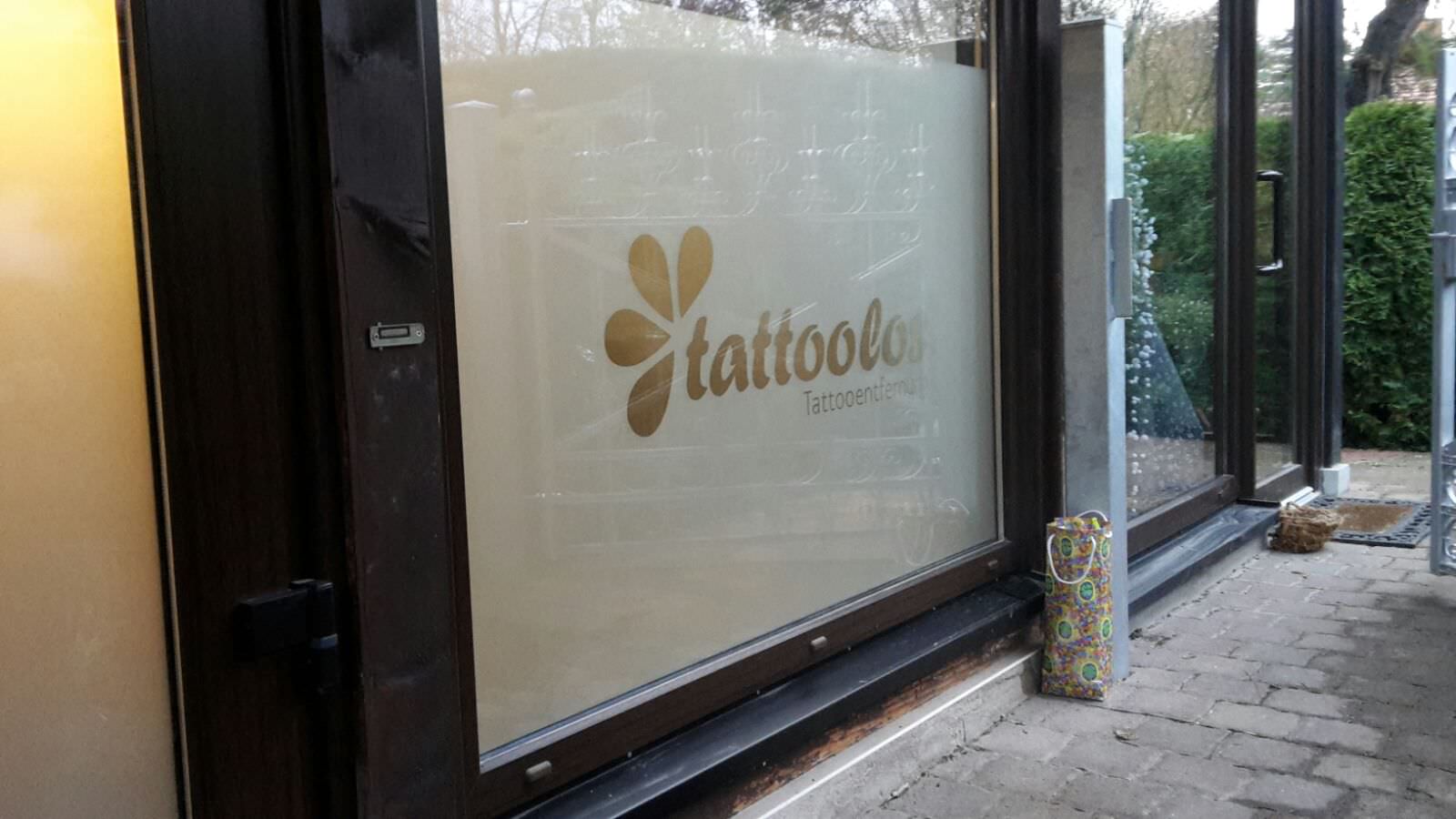 Fensterbeklebung Tattoolos Erfurt